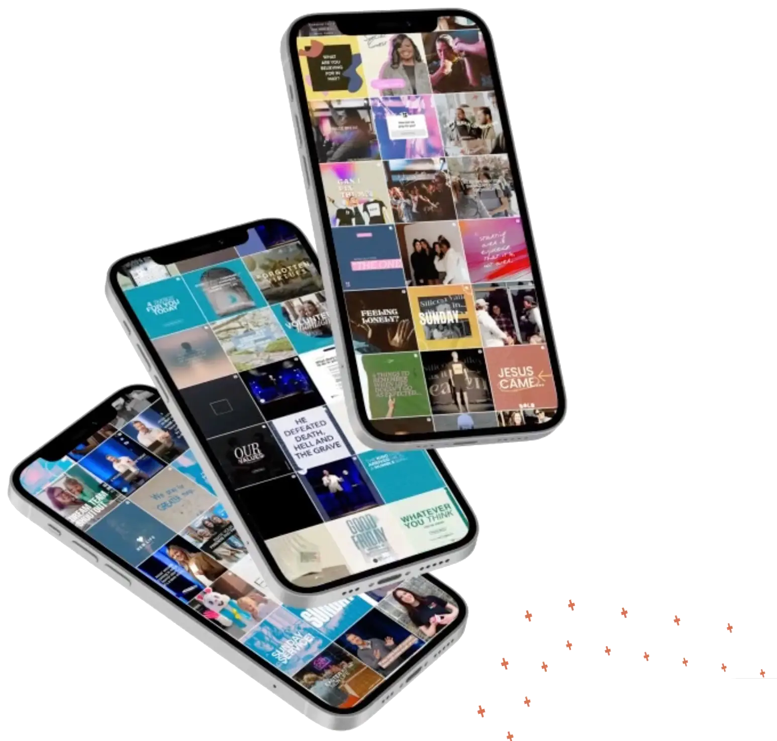 Christian Staff Mobile Mockups